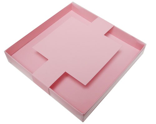 Windowbox carre large with sleeve 140x140x19mm lotus
