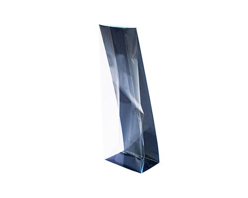 L-bag L77xW47/H225mm cardboard blueberry blue