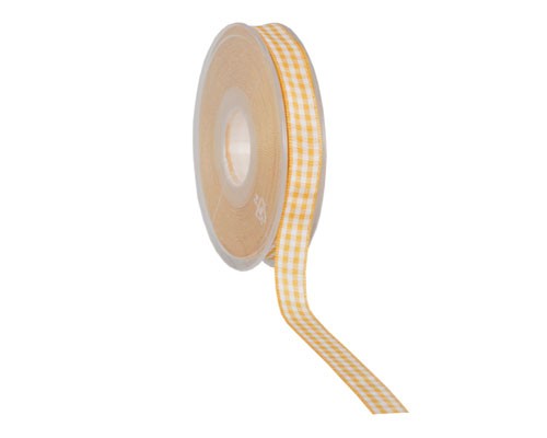 Vichy 10mm/25mtr. yellow