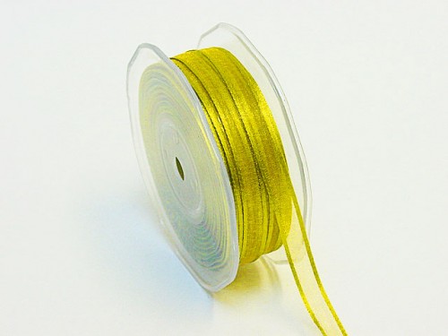organza satin edge N olive