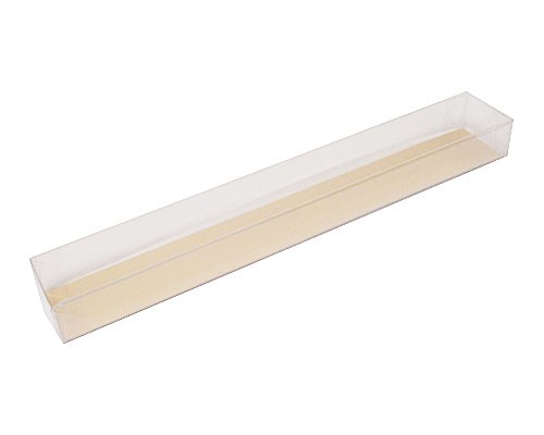 PVC L210xW29xH18mm transparant / for logochocolates