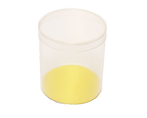 PVC round D80xH80mm transparant