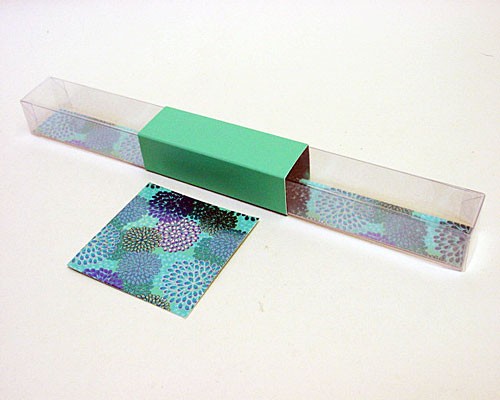 PVC L300xW30xH25mm S.T. Menthe with sleeve
