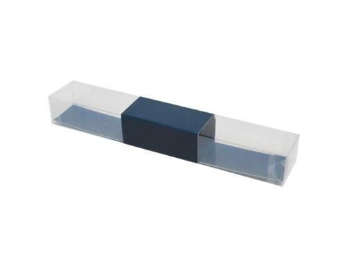 PVC L200xW30xH25mm blueberry blue with sleeve