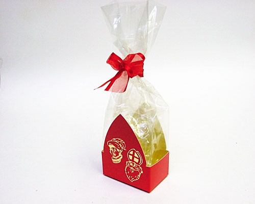Thema tray Sinterklaas red laque