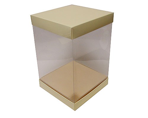 Skylinebox L180xW180xH250mm exterior Creme Laqué