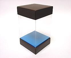 Skylinebox L120xW120xH150mm exterior Kreta Brown-blue