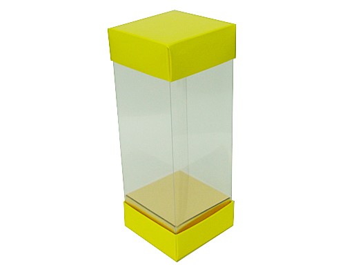 Skylinebox L80xW80xH200mm exterior Jaune Laqué