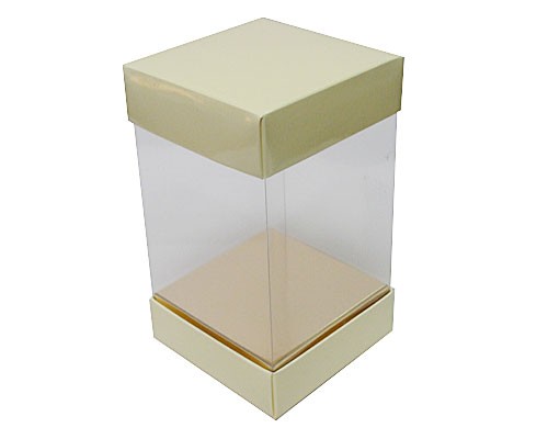 Skylinebox L100xW100xH160mm exterior Creme Laqué