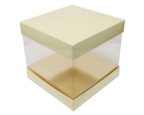 Skylinebox L180xW180xH150mm exterior Creme Laqué