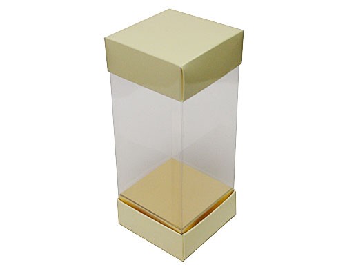 Skylinebox L80xW80xH180mm exterior Creme Laqué