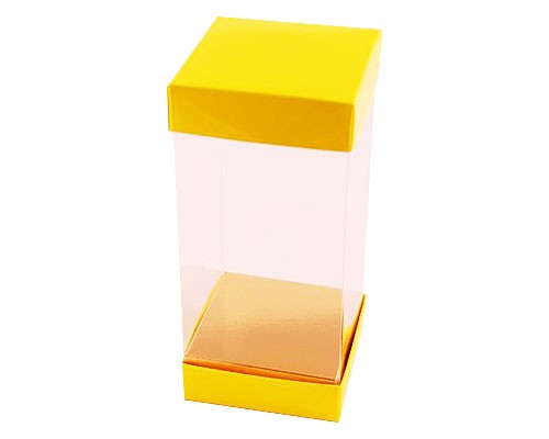 Skylinebox L100xW100xH220mm exterior Jaune Laqué