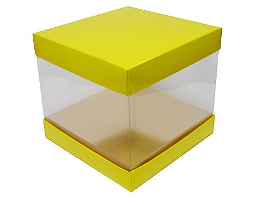 Skylinebox L180xW180xH150mm exterior Jaune Laqué