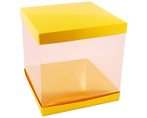 Skylinebox L210xW210xH200mm exterior Jaune Laqué