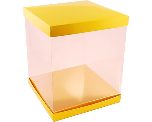 Skylinebox L210xW210xH250mm exterior Jaune Laqué