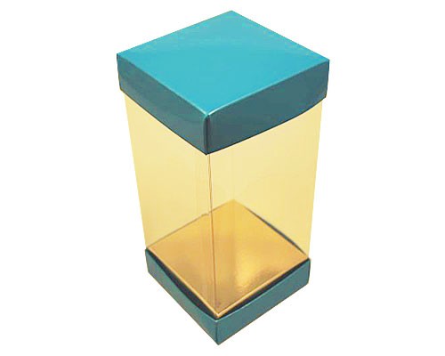 Skylinebox L100xW100xH220mm exterior Lagune Laqué