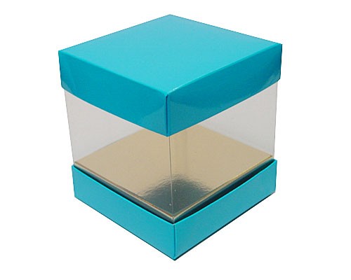 Skylinebox L120xW120xH120mm exterior Lagune Laqué