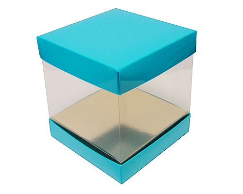Skylinebox L150xW150xH150mm exterior Lagune Laqué