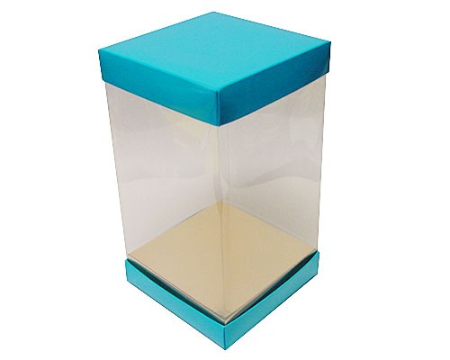 Skylinebox L150xW150xH250mm exterior Lagune Laqué