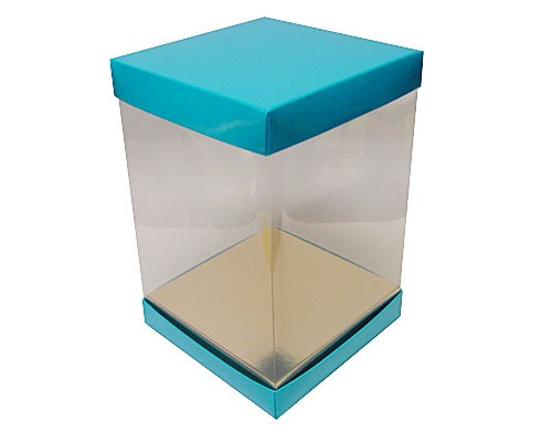 Skylinebox L180xW180xH250mm exterior Lagune Laqué