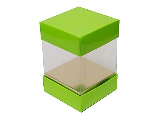 Skylinebox L90xW90xH120mm exterior Vert Pomme Laqué