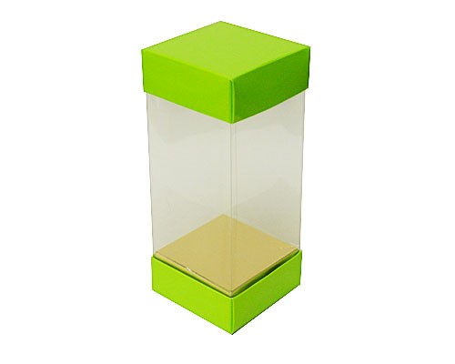 Skylinebox L90xW90xH180mm exterior Vert Pomme Laqué