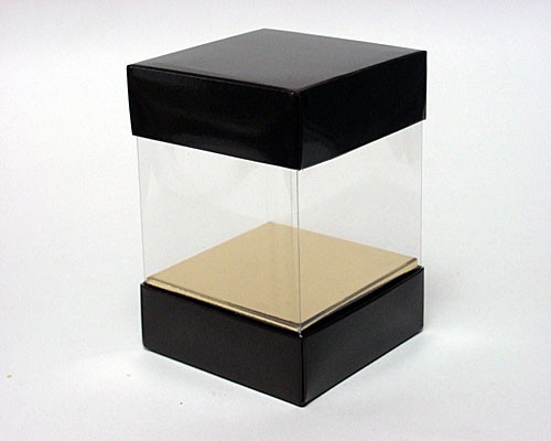 Skylinebox L90xW90xH120mm exterior noir laque