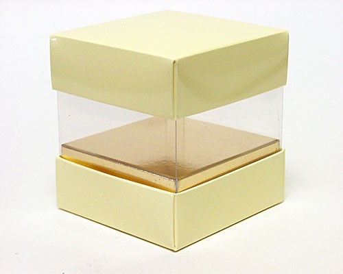 Skylinebox L90xW90xH90mm exterior Creme laque