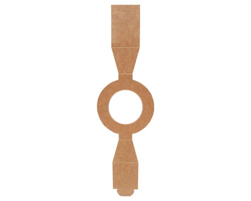 Sleeve circle kraft for sleeve-me box  