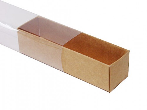 truffelbox 4 112x30x30mm kraft-brown