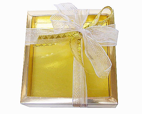 Windowbox 120x120x30mm interior goldshine