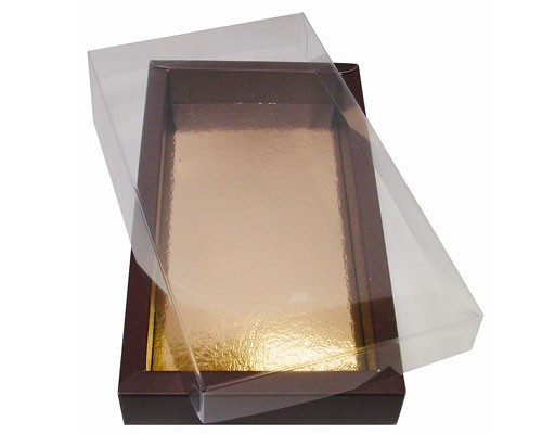 Windowbox 185x95x24mm mat brown