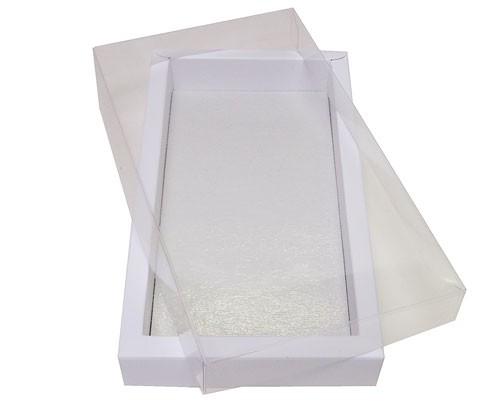 Windowbox 185x95x24mm mat white