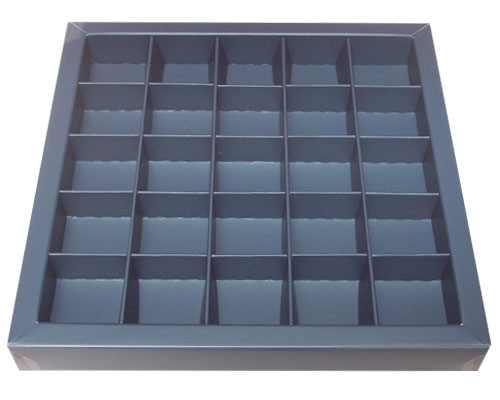 Windowbox 166x166x19mm 25 division sea blue