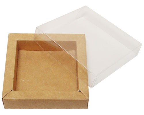 Windowbox 66x66x19mm kraft