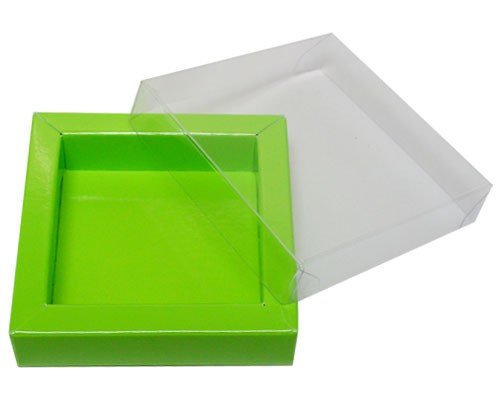Windowbox 66x66x19mm vert pomme laqué