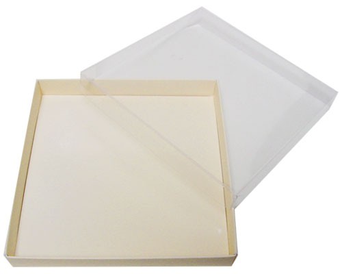 Windowbox carre large 140x140x19mm seashell