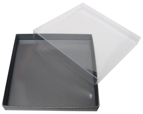 Windowbox carre large 140x140x19mm warmgrey
