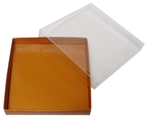 Windowbox carre small 110x110x19mm hazelnut