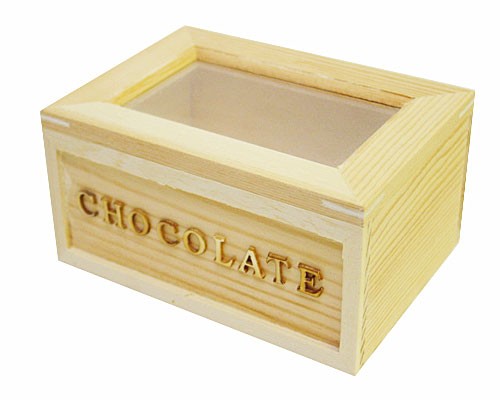 Woodbox Chocolate relief middle appr. 250 gr.