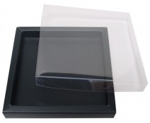Windowbox 133x133x19mm duo mat black