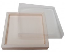 Windowbox 133x133x19mm seashell 