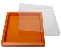 Windowbox 133x133x19mm sunset orange