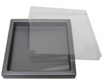 Windowbox 133x133x19mm warmgrey