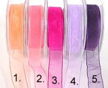 organza wired egde, lilac