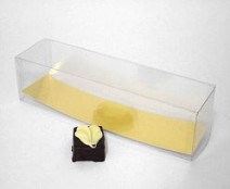 Box PVC L185xW45xH45mm transparant