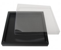 Windowbox 166x166x19mm mat black