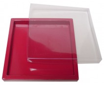Windowbox 166x166x19mm brique laque