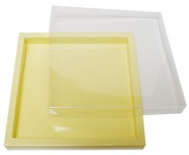 Windowbox 166x166x19mm creme laque