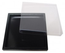 Windowbox 166x166x19mm noir laque